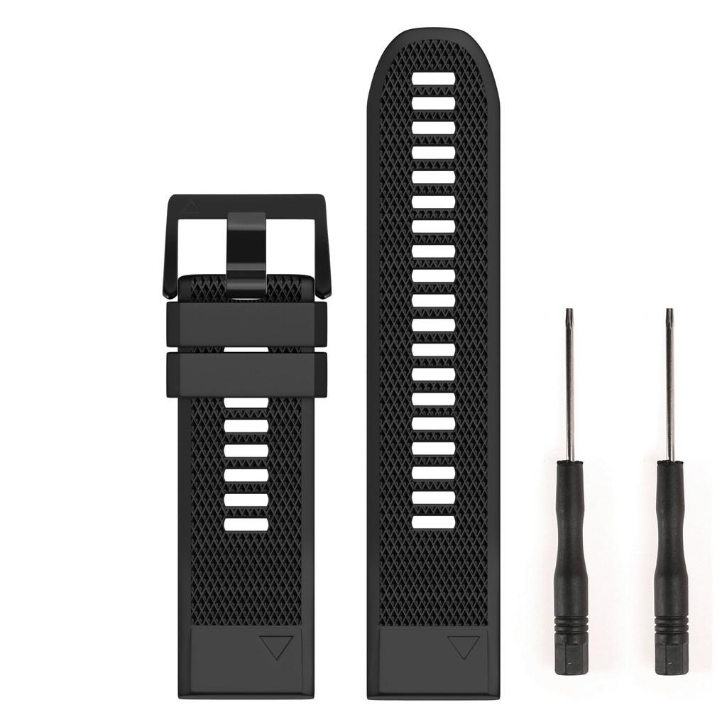 Dây đeo thay thế bằng silicone cho đồng hồ Garmin Fenix 5X Plus 6X pro 3 (26mm)