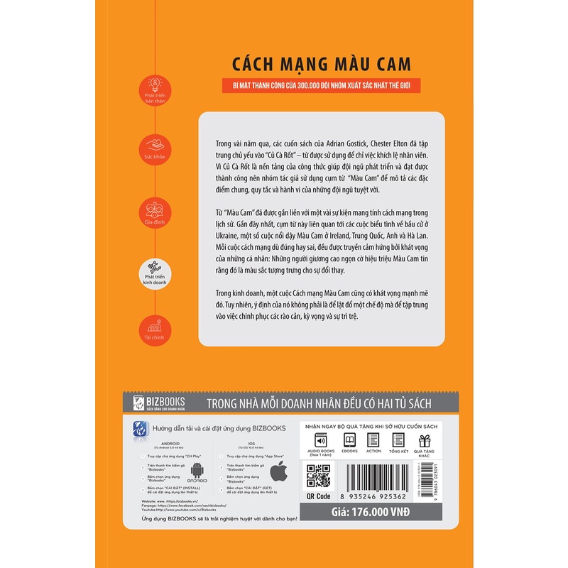Sách - Cách Mạng Màu Cam – Bí Mật Thành Công Của 300.000 Đội Nhóm Xuất Sắc Nhất Thế Giới Mcbooks