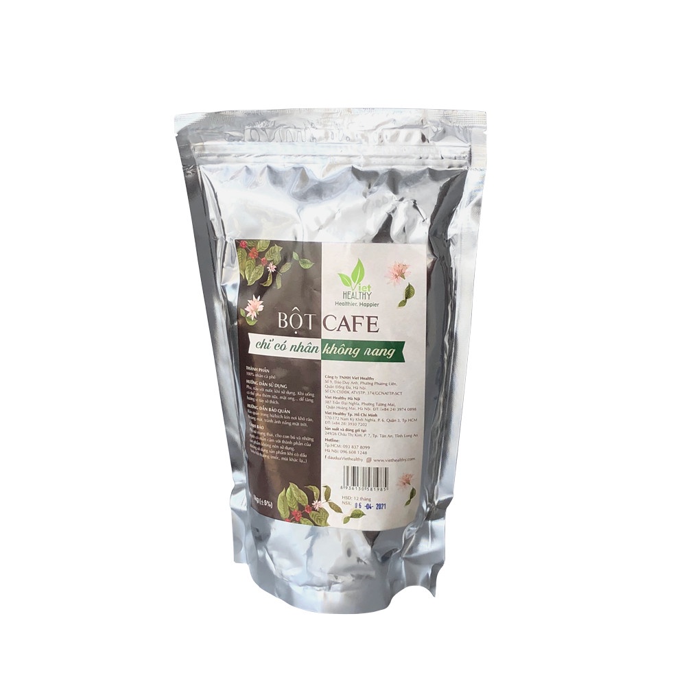 Bột cà phê enema  Viet Healthy 1kg, dùng cho coffee enema thải độc đại tràng, gan, làm đẹp da..