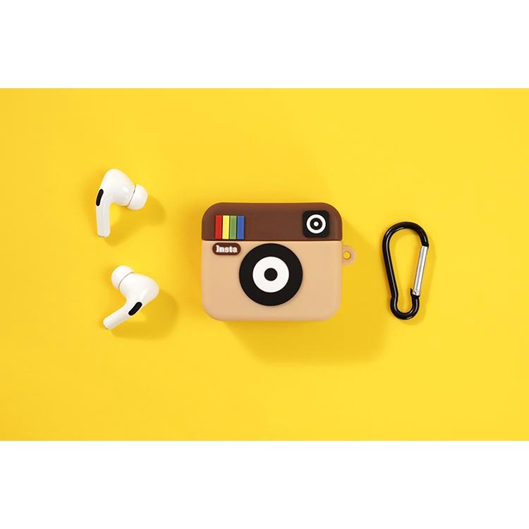 Case Silicon dành cho Airpods 1,2/ Airpods Pro/ Airpods 3 Hình Instagram