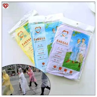Áo mưa sử dụng một lần tiện lợi
