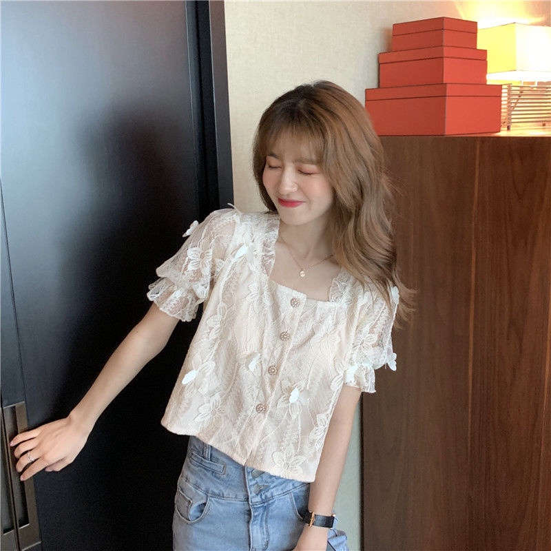 AMOI Áo Khoác Cardigan Cổ Vuông Dáng Rộng Phong Cách Hàn Quốc Thời Trang Cho Nữ