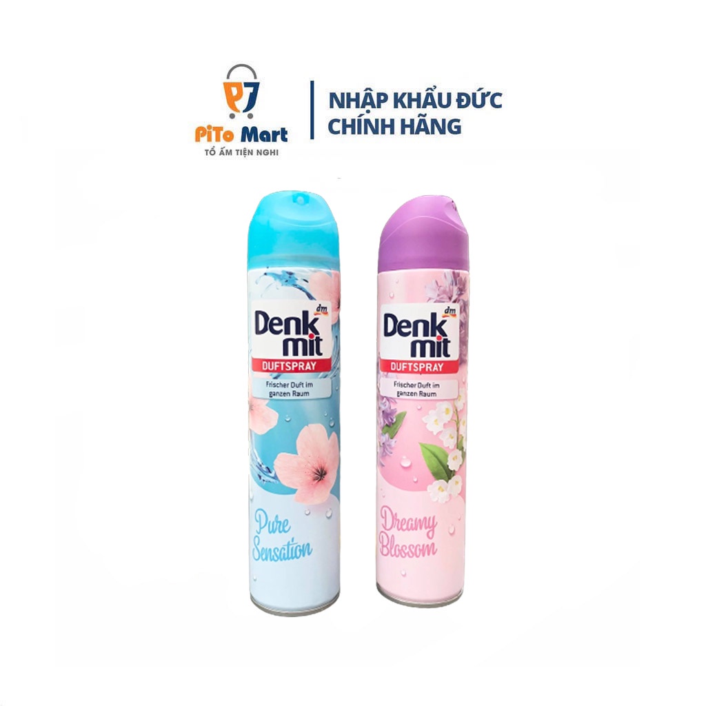 Xịt thơm phòng Denkmit chai 300ml (hàng Đức)