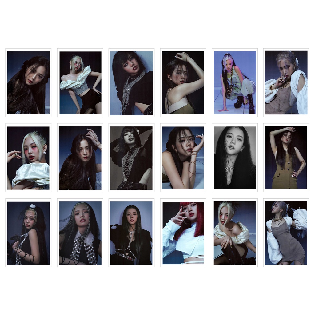 [Ép Lụa] Lomo Card 36 Ảnh  &quot;How You Like That&quot; Album