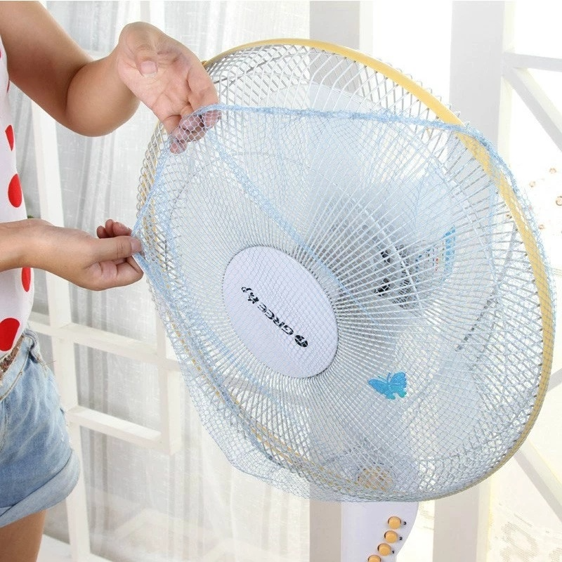 Lưới bọc quạt điện giúp bảo vệ an toàn cho bé