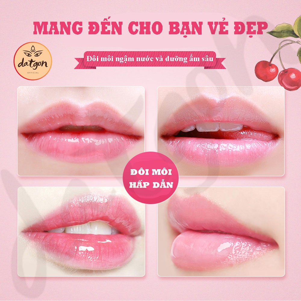 Mặt nạ môi Beotua dưỡng ẩm, hồng môi Cherry Lip Mask nội địa không lo thâm môi 2021