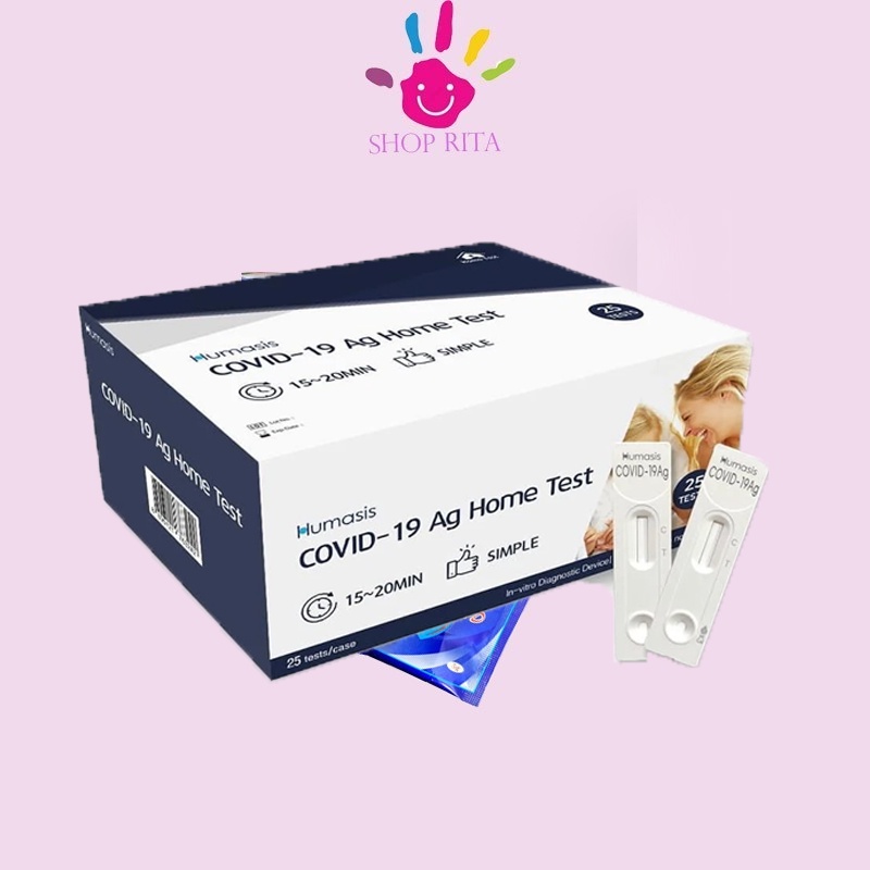 [sỉ] Bộ Test Covid Humasis COVID-19 Ag Test - 1 test giao hỏa tốc