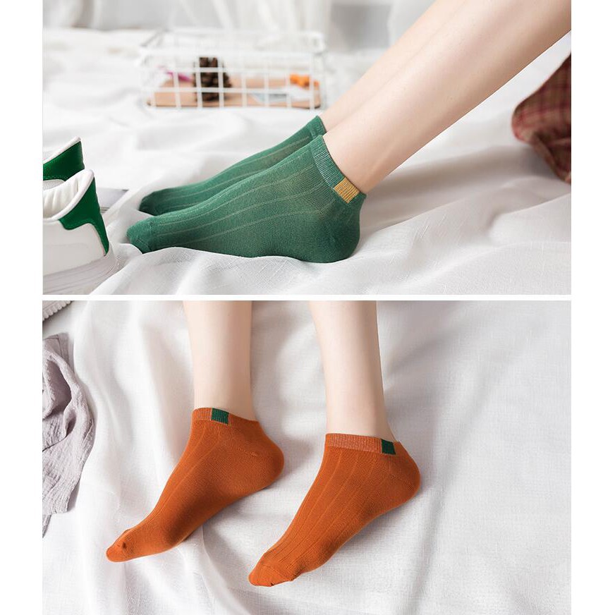 SUXI Vớ cotton thời trang cho nữ