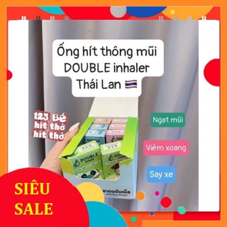 Ống Hít Thông Mũi Thảo Dược 2 đầu Double Chuẩn Thái Lan