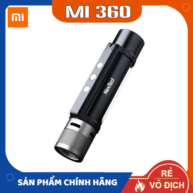 Đèn Pin Siêu Sáng Đa Năng Xiaomi Nextool NE20030 Ngoài Trời 6 trong 1✅ Kiêm Pin Sạc Dự Phòng 2600mAh, Còi Báo Động