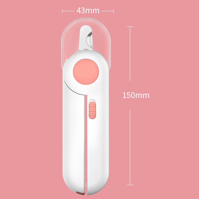 Kềm cắt móng tay thú cưng có đèn led chuyên nghiệp an toàn