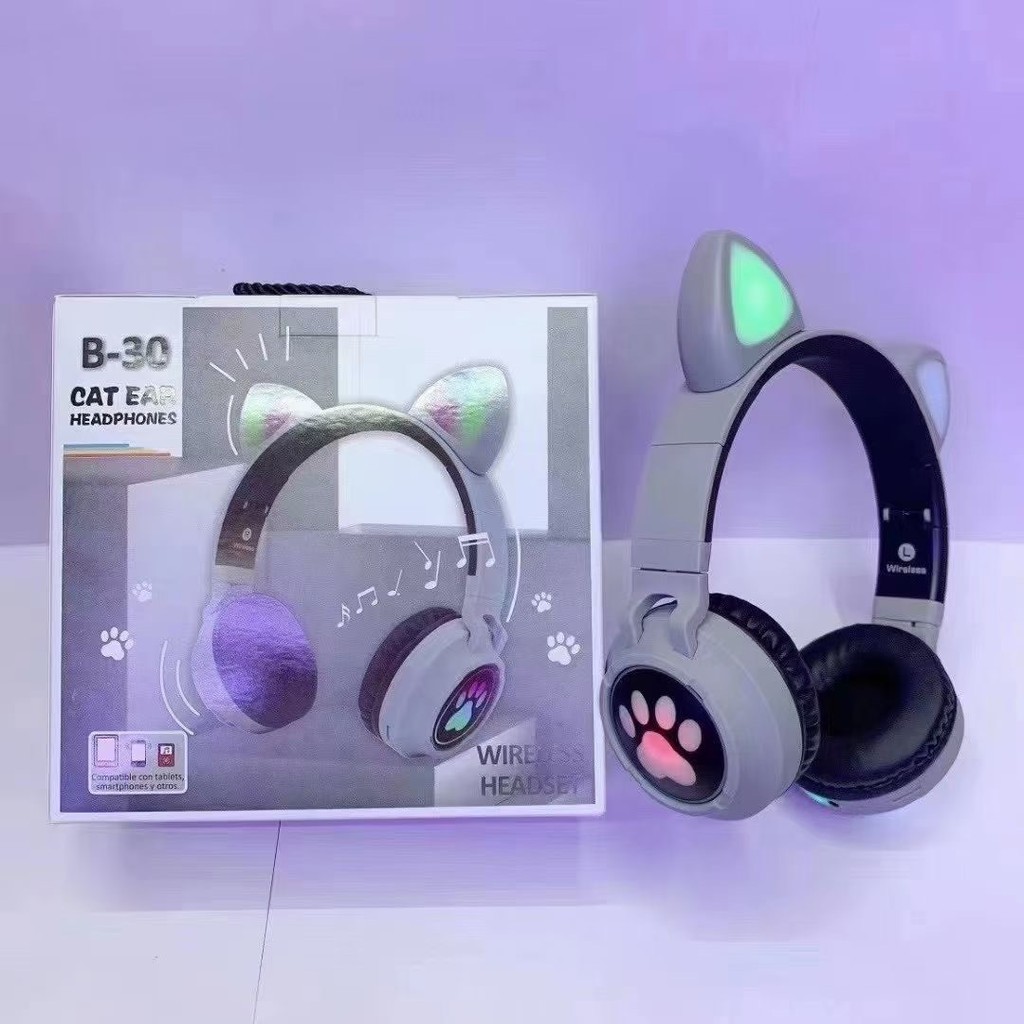 Tai nghe bluetooth Cat Ear BT028C - Tai nghe Tai Mèo Âm thanh sống động, thiết kế trẻ trung cá tính(Có mic) | BigBuy360 - bigbuy360.vn