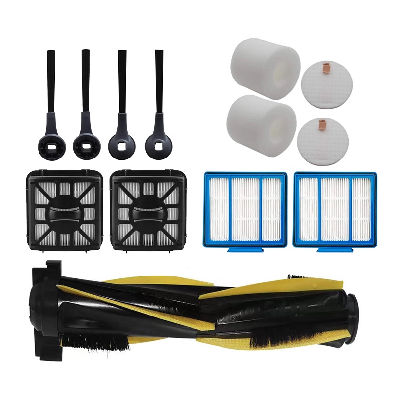 Bộ Lọc HEPA Và Bàn Chải Phụ Cho Máy Hút Bụi Shark IQ R101AE RV1001AE RV101 RV1001