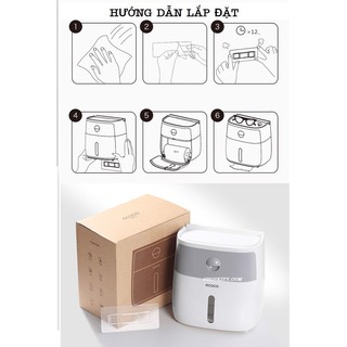 HỘP ĐỰNG GIẤY 2IN1 ECOCO (màu ngẫu nhiên)