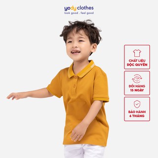 Áo thun phông trẻ em YODY chất mềm mịn thoáng khí kiểu dáng năng động KID3052