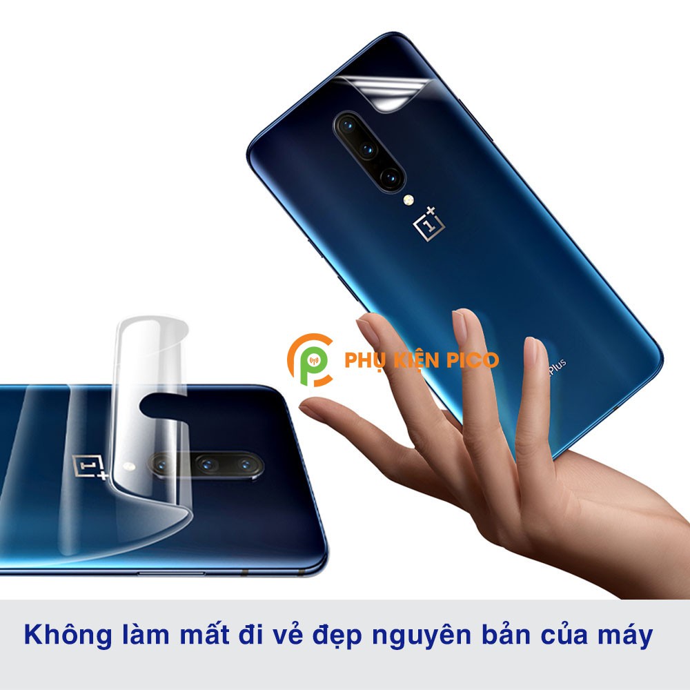 Dán lưng Oneplus 7 Pro trong suốt PPF cao cấp tự phục hồi vết xước - Dán dẻo Oneplus 7T Pro