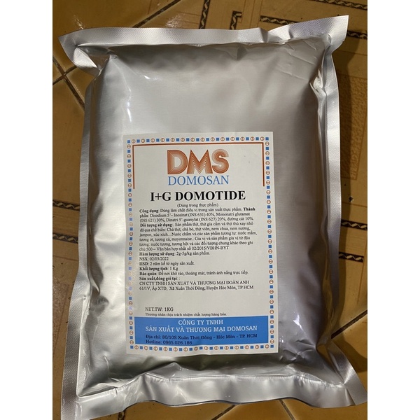 CHẤT ĐIỀU VỊ THAY THẾ BỘT NGỌT I+G DOMOTIDE