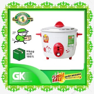 Nồi cơm điện nắp rời Sharp KSH-D18V 1.8 lít 700W - Made in Thailand (Màu trắng phối)