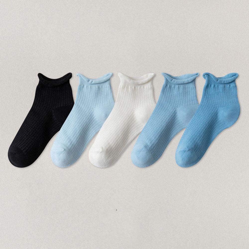 Vớ Cotton Lưới Thoáng Khí Thời Trang Mùa Hè Phong Cách Harajuku Cho Nữ VANES1