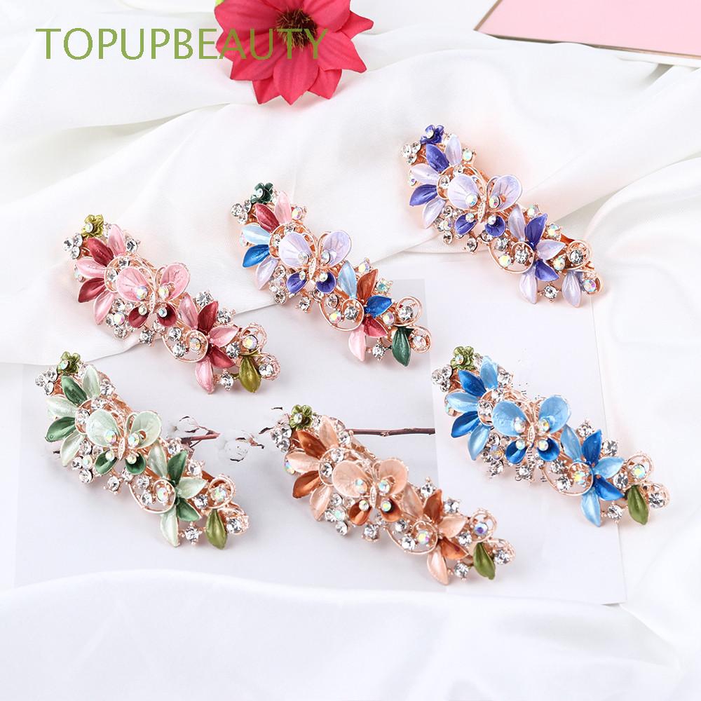 Kẹp tóc đính hoa cho nữ