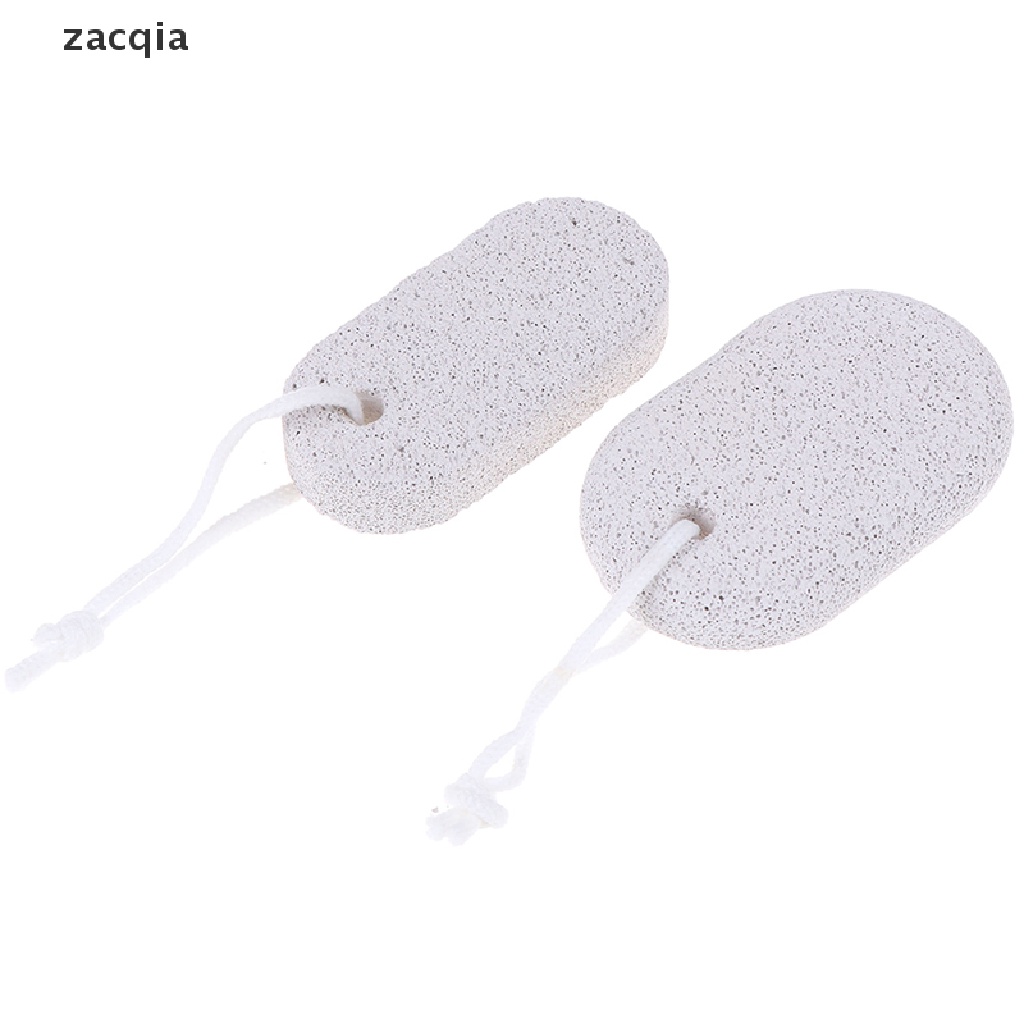 [zacqia] Bàn Chải Đá Tự Nhiên Tẩy Da Chết Bàn Chân Cứng Cáp