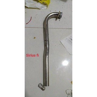 Cổ pô inox sirius Fi hàn pô zin / cổ pô thay inox gắn sirius Fi