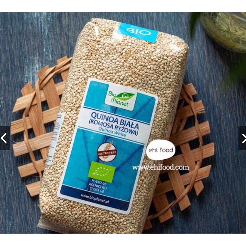 Hạt diêm mạch (quinoa) trắng Bio Planet 500g