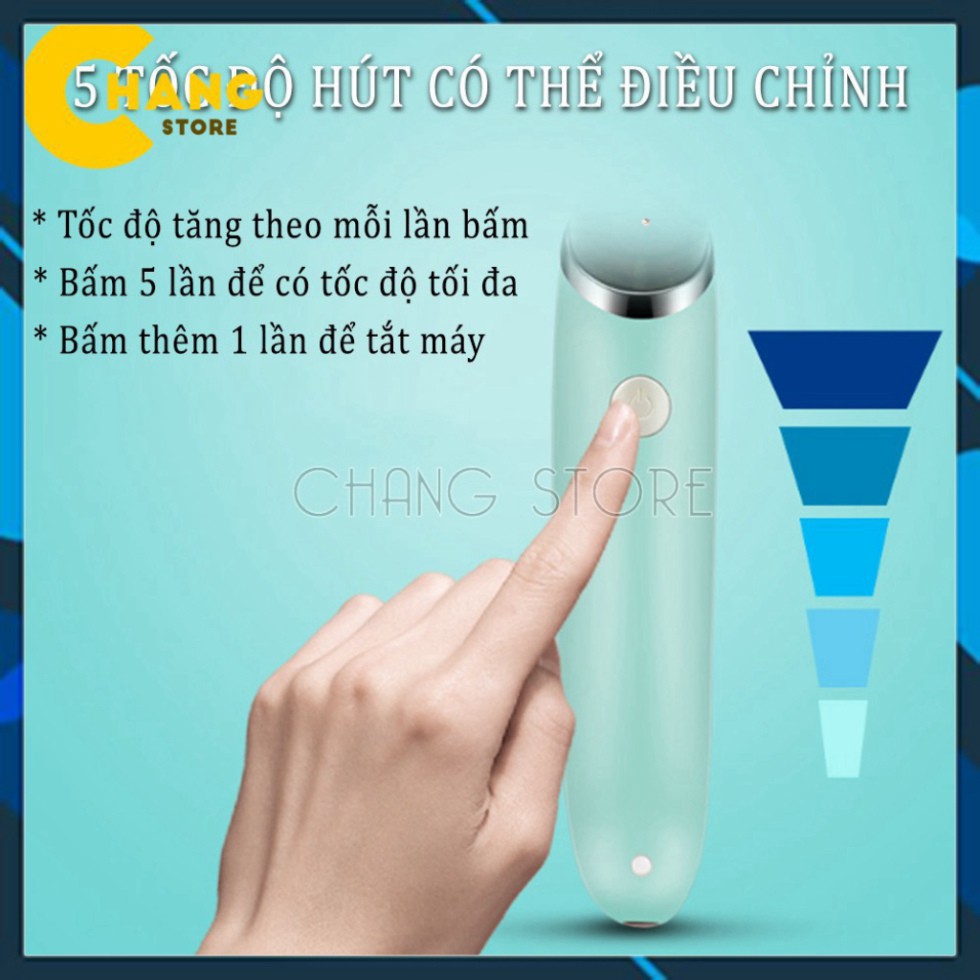 Máy Hút Mũi Đầu Mềm Cầm Tay Thông Minh  Pin Sạc Cho Bé