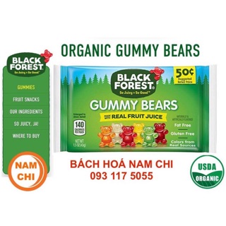 [Túi 22.7g] [COMBO LẺ] Kẹo Dẻo Gấu Gummy Bear Black Forest 22.7g - Hàng Mỹ
