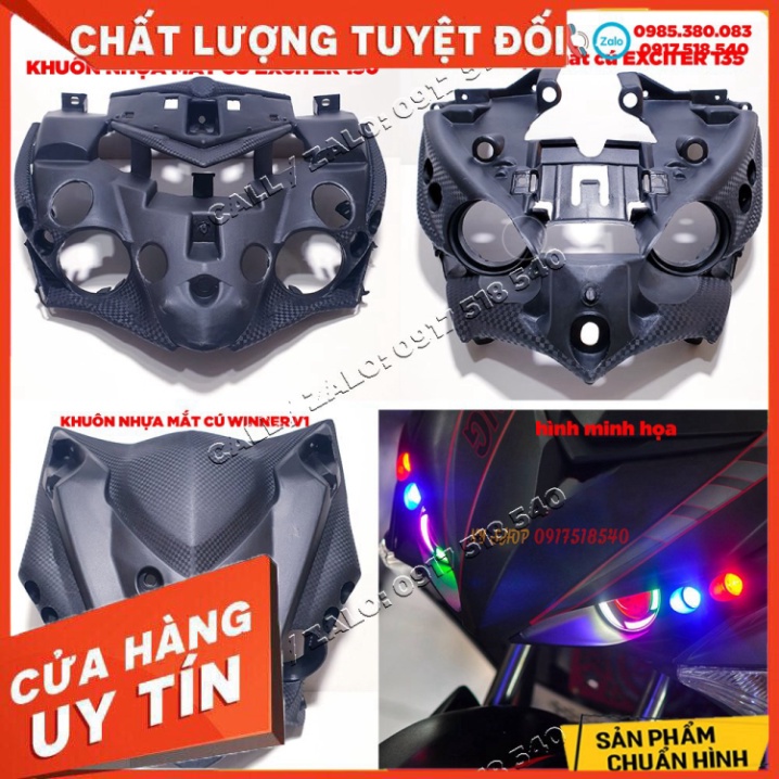 ✅ Khuôn Nhựa Mắt Cú Cho Exciter 135 , Exciter 150 , Winner V1  ✅ Sản Phẩm Chuẩn Như Hình