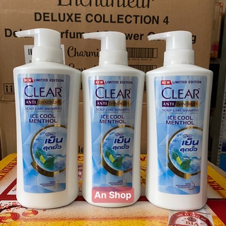 Dầu gội clear bạc hà mát lạnh thái lan 480ml