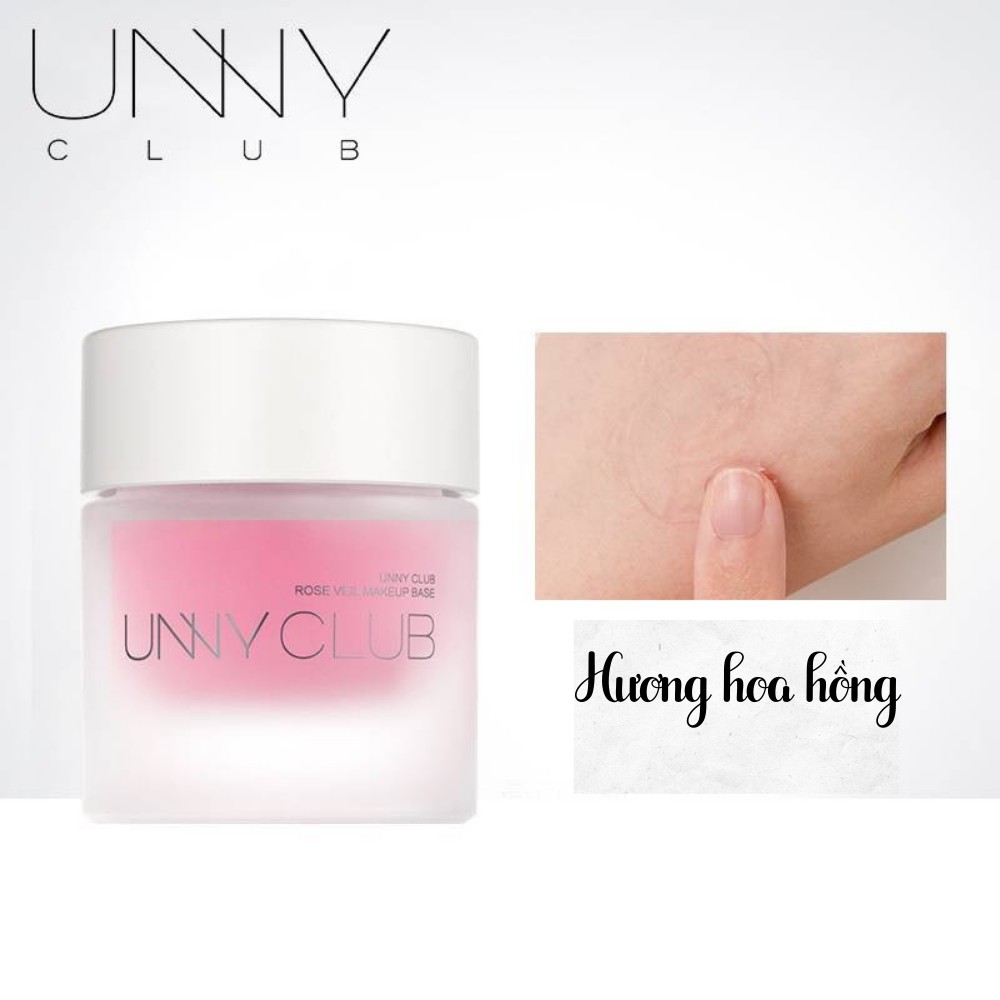 Kem lót UNNY kiềm dầu chính hãng - hương hoa hồng, dạng sệt siêu dễ thẩm thấu | BigBuy360 - bigbuy360.vn