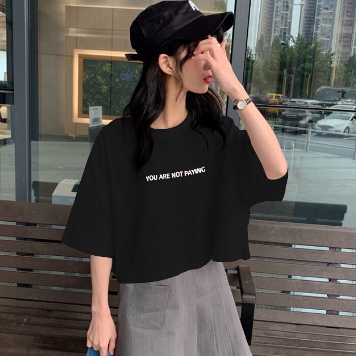 Áo Thun Nữ Ngắn Tay Dáng Rộng Phong Cách Hàn Quốc Thời Trang Cho Áo phông Nữ TX-08