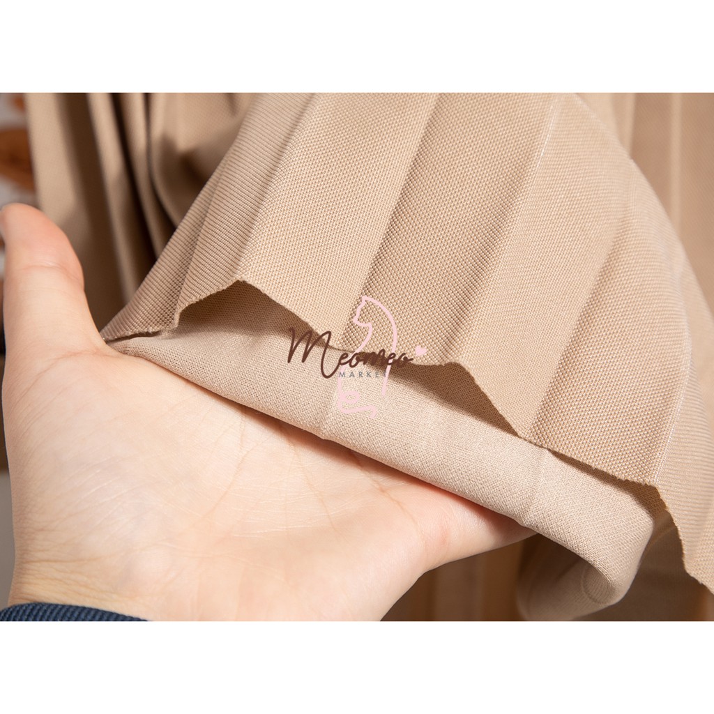 Chân váy xếp ly midi dáng dài Vintage - [Ảnh Thật] Chân váy dài midi xếp li siêu hot [Hàng thiết kế] | BigBuy360 - bigbuy360.vn