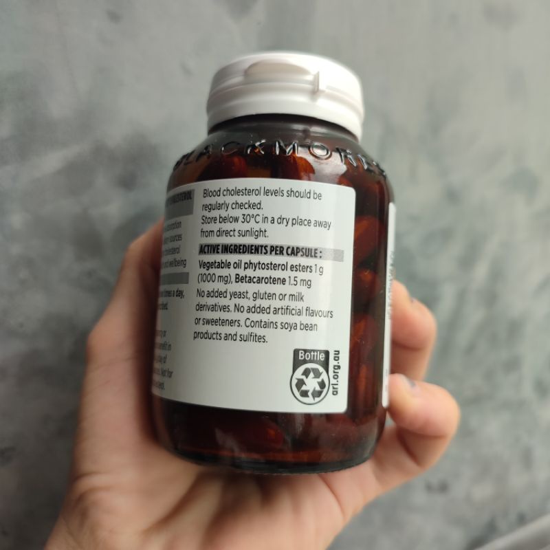 Viên uống giảm mỡ máu Blackmores Cholesterol Health 60 viên