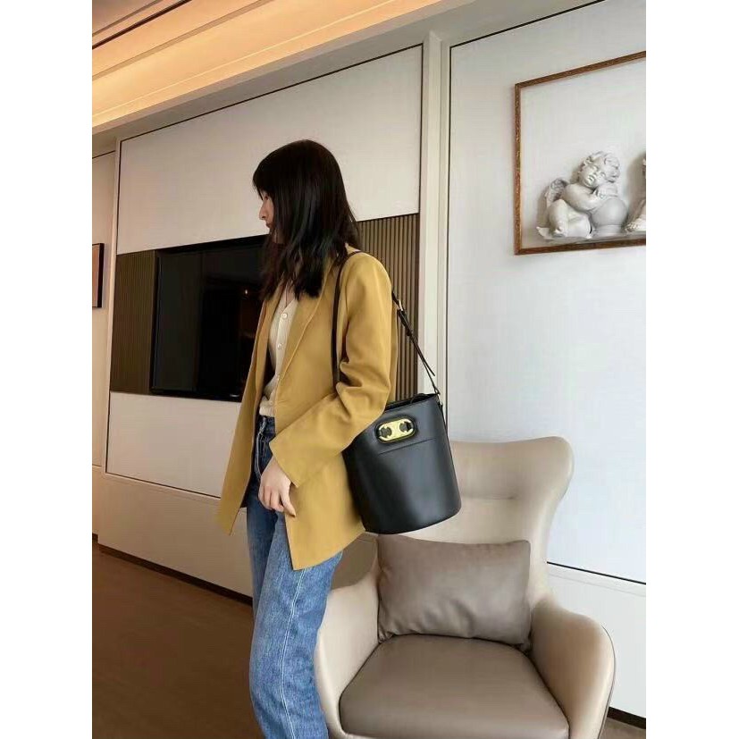 Túi Ciline chất da lì hàng QC