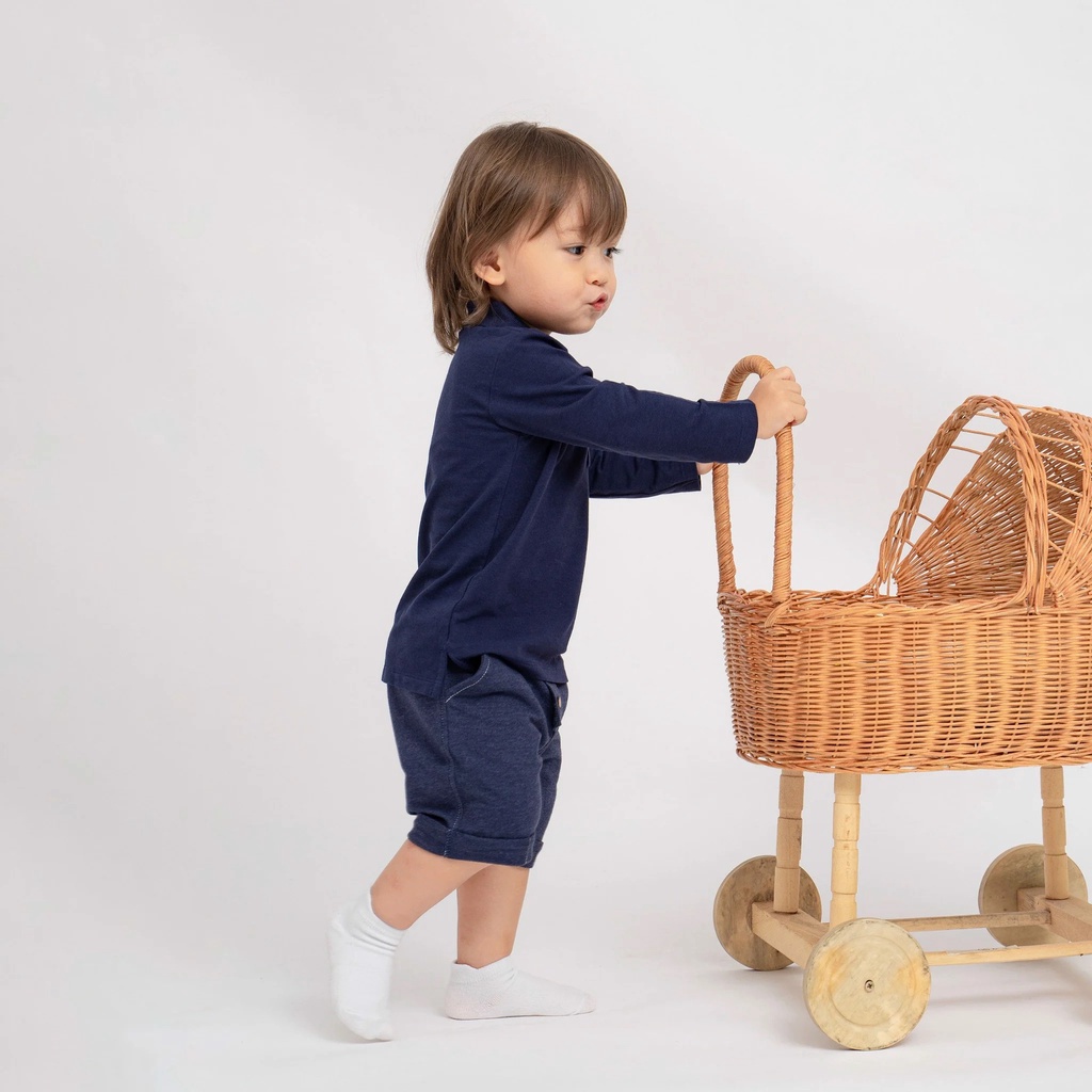 Quần đùi Pure cotton Bu baby cho bé 6 month - 4 years