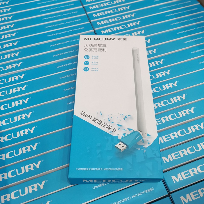 [Freeship] Bộ thu WIFI Mercury MW150UH, tự nhận driver, không cần tải về / Thu Wifi Lblink WN151