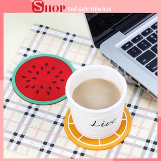 Set 5 miếng lót cốc hình hoa quả-2222-THẾ GIỚI TIỆN ÍCH
