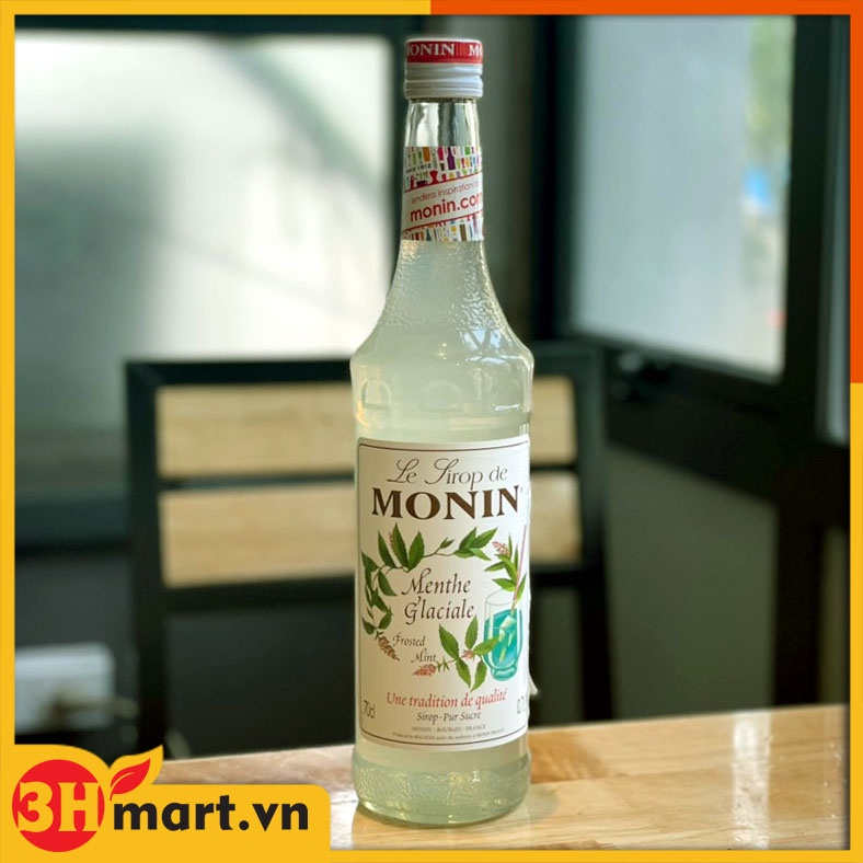 Siro bạc hà trắng Monin 700ml