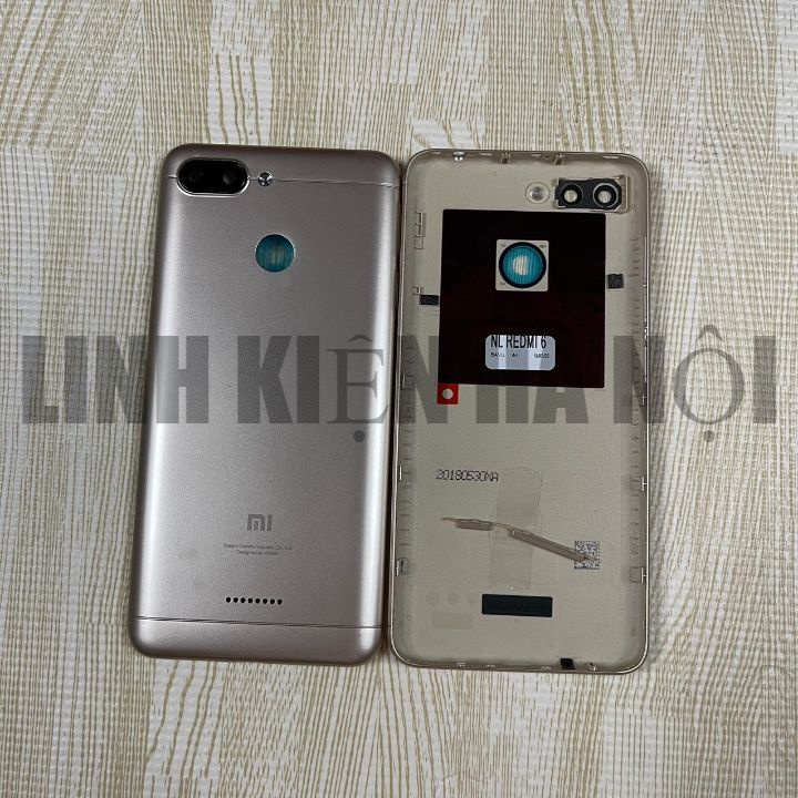 Nắp lưng Xiaomi Redmi 6 6A - Nhập khẩu