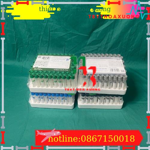 Ống nghiệm kháng đông CITRATE 2ml  hộp 100 tube