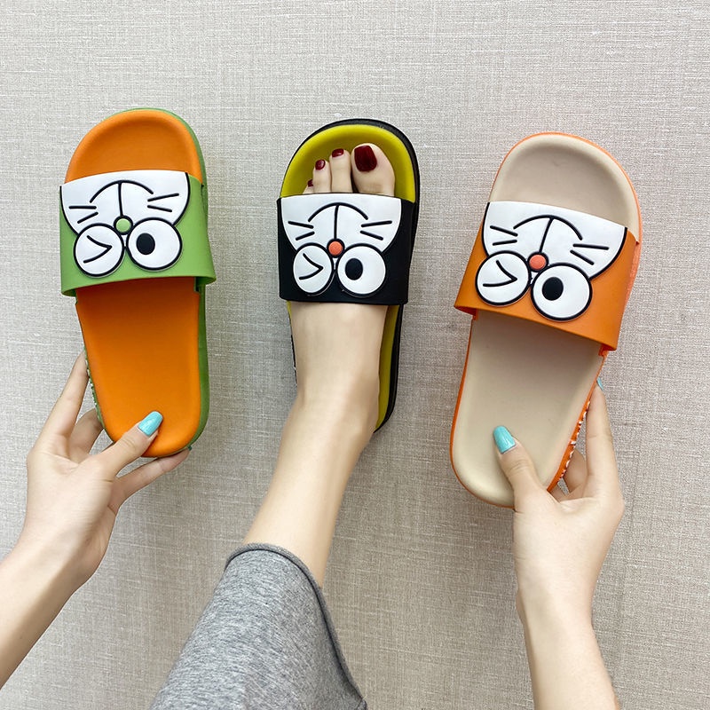 Dép Sandal Họa Tiết Doraemon Thời Trang Mùa Hè Dành Cho Nữ 2022