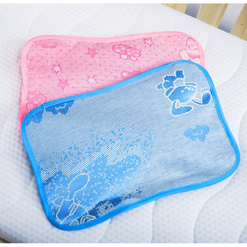 Combo tấm lót nôi,(giường) và gối đầu êm ái an toàn cho bé sơ sinh chống thấm, thoáng khí