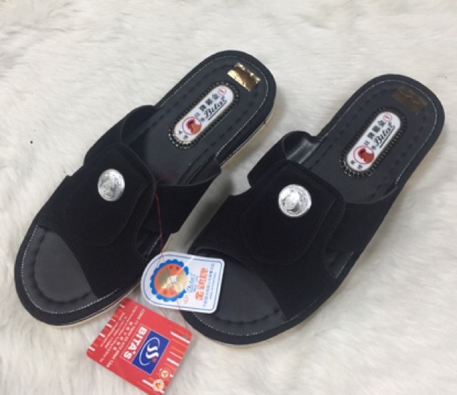 Dép gà nam bitas,2 mầu đen, vàng size38 đến 42