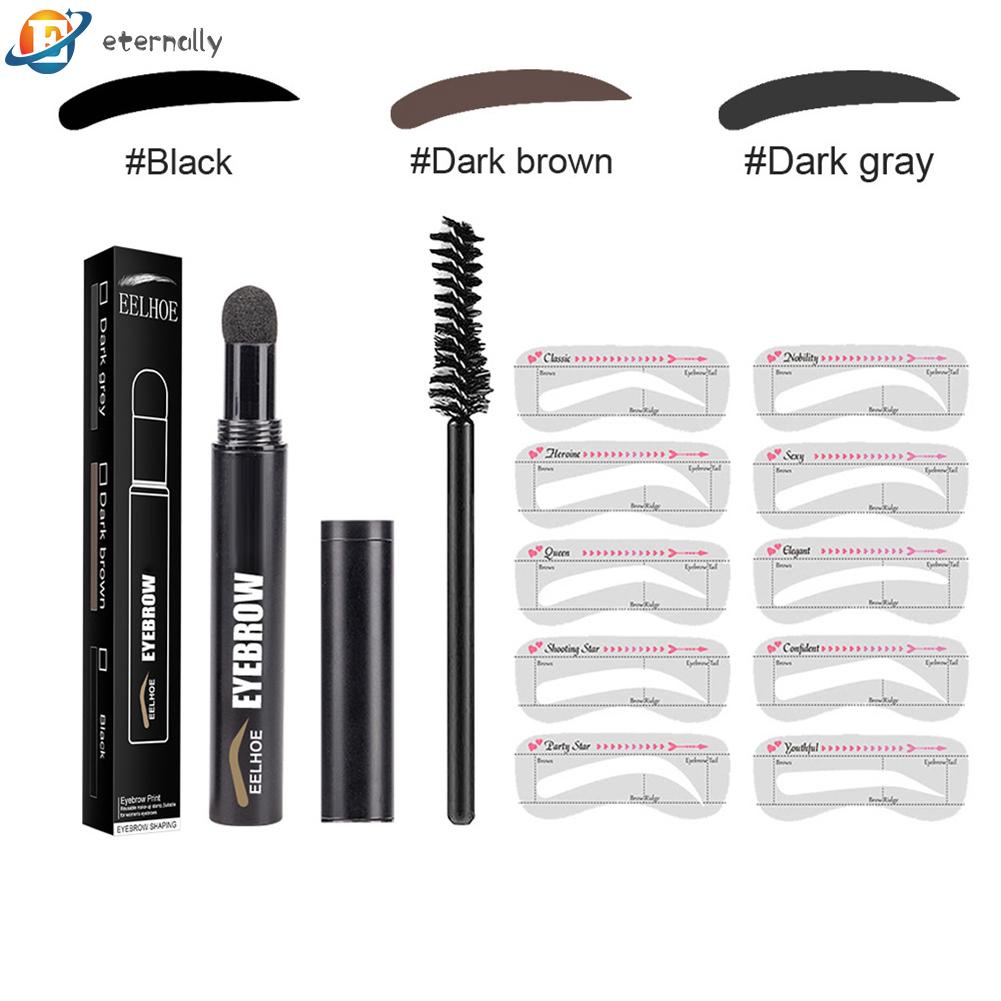 Bộ khuôn vẽ lông mày tự nhiên chống thấm nước
