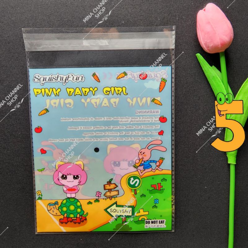 Bao bì đựng Squishy đẹp, dễ thương