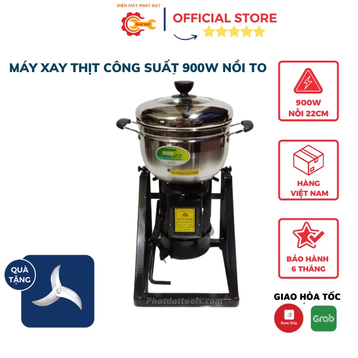 Máy Xay Thịt 900w Xay Thịt Băm Xay Thịt Làm Giò Chả Đánh Bông Làm Ruốc Hàng Việt Nam Chất Lượng Bảo Hành 6 Tháng