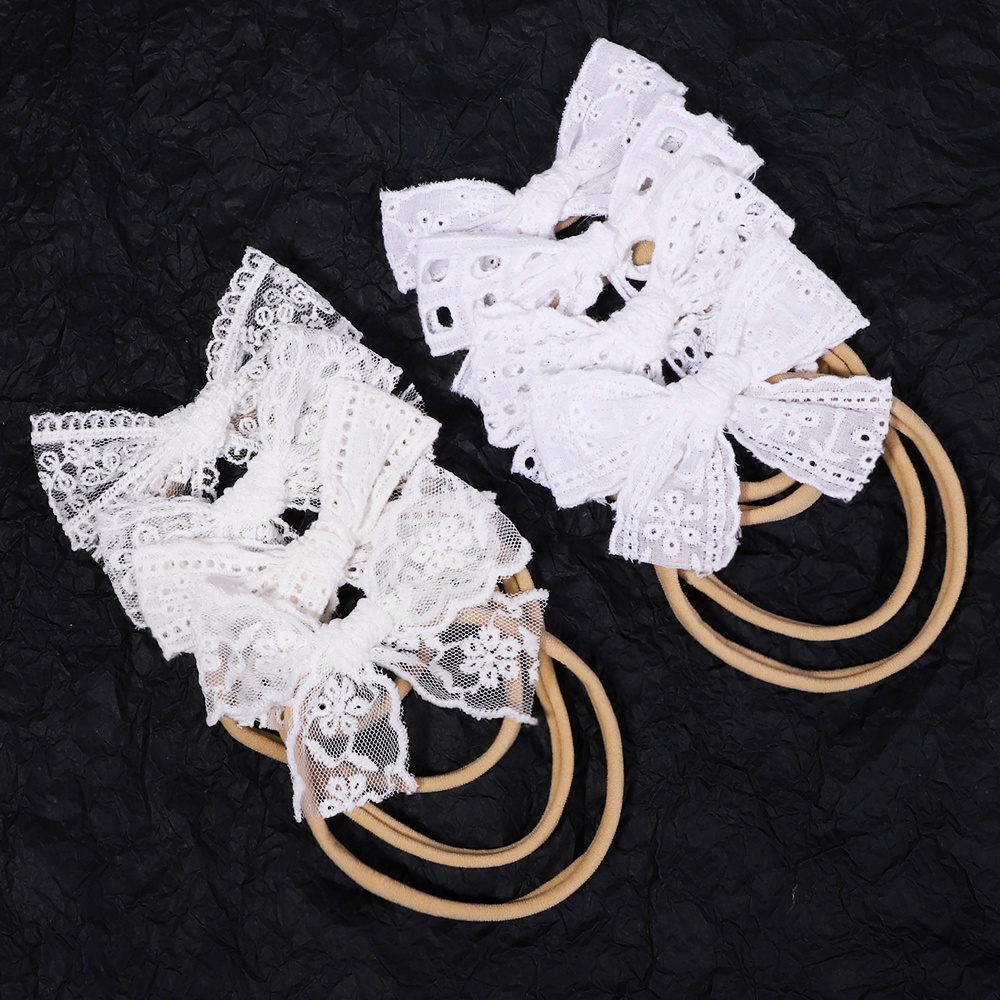KIDSBOWS Set 10 Băng Đô Nơ Xinh Xắn Dành Cho Bé Gái