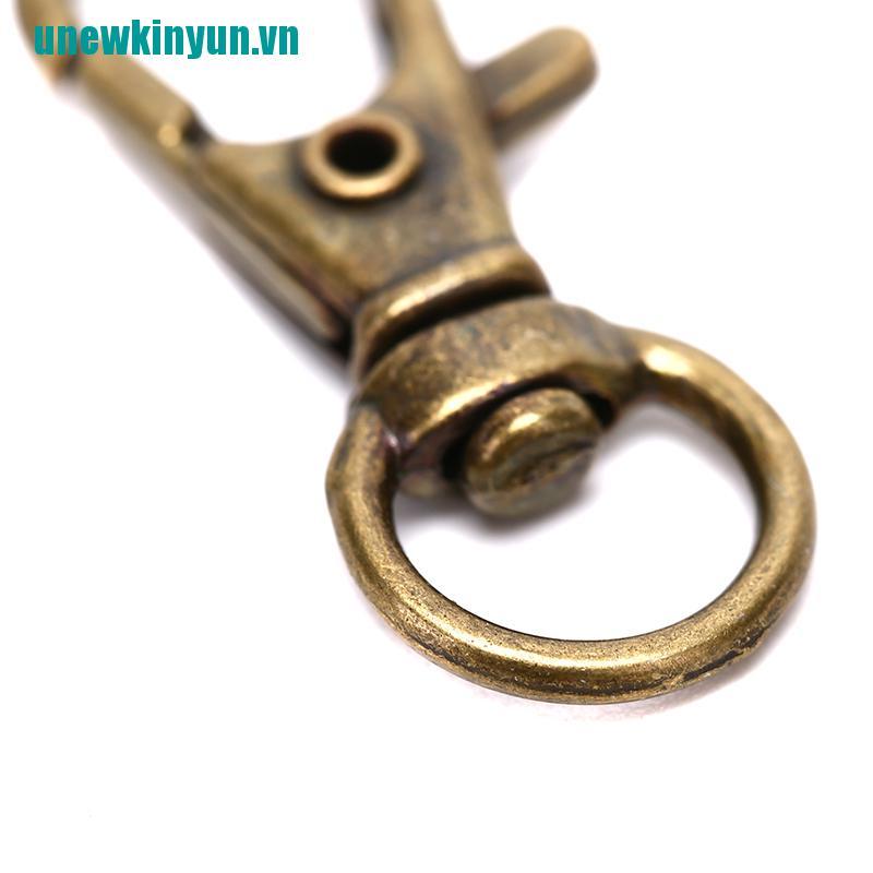 Y●Set 10 Móc Khóa Dạng Kẹp Tiện Lợi